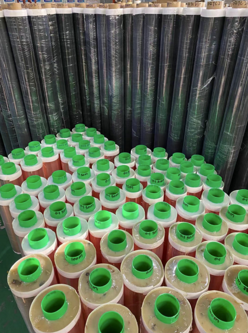 قماش أسيتات، ورق نحاسي